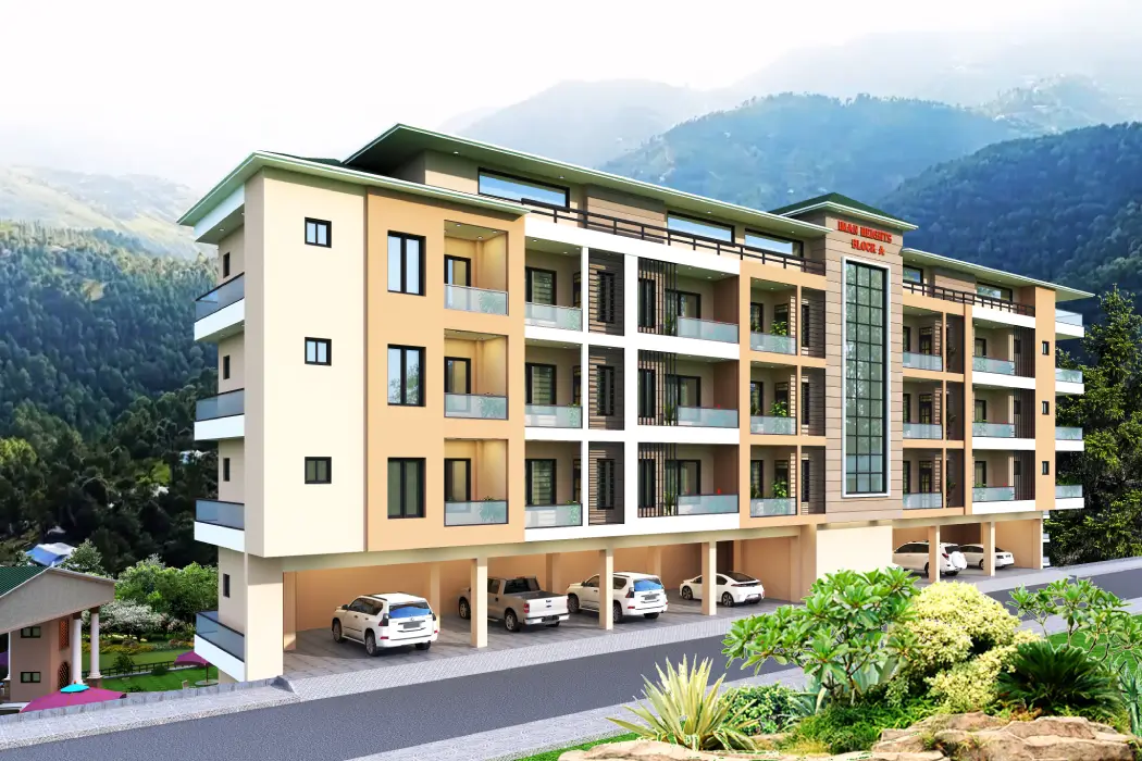 Residential 1 Bed apartment building view