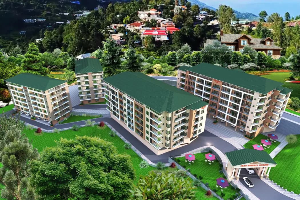 Masterplan view of all residential blocks